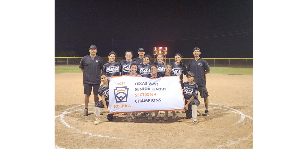 2023 Senior Softball Sectional Champs Corpus Christi